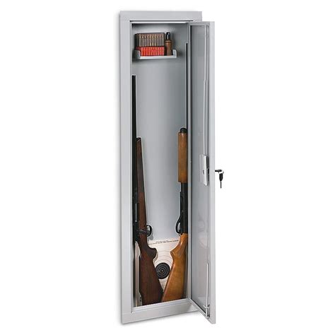 single rifle wall mount safe